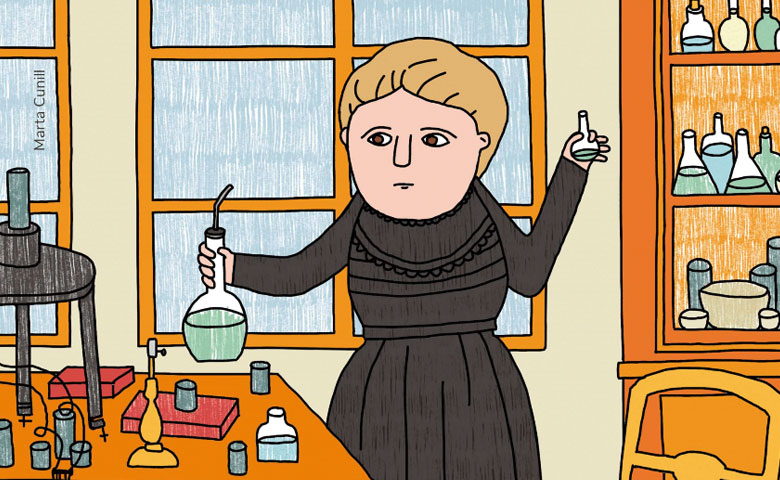 Marie Curie para niños