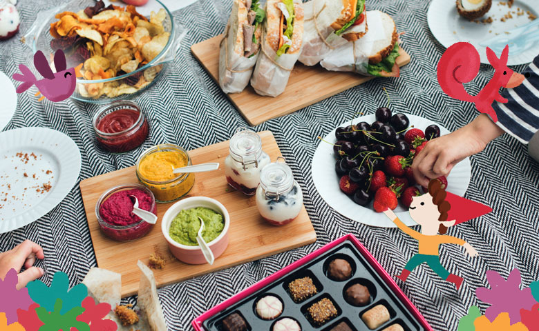 Retirado Año nuevo Tamano relativo Cómo hacer un picnic en casa para niños - Blog MiCuento