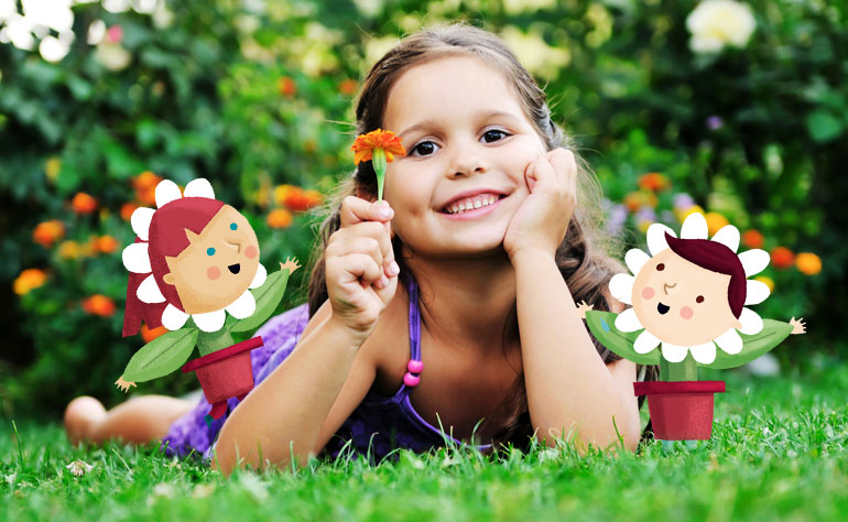 manualidades para niños y niñas especial primavera (5) – Imagenes
